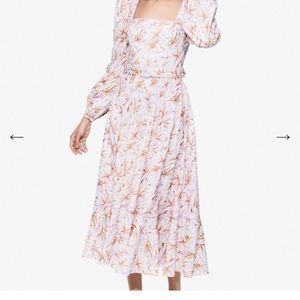 Jonathan Simkhai Ella Linen MIDI Dress